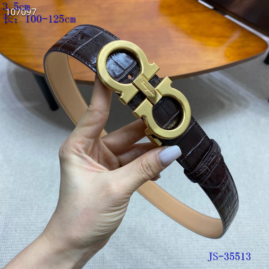 Ferragamo Belts 3.5 cm Width 133